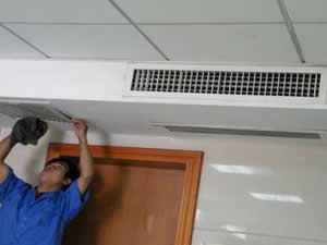 中央空調(diào)風(fēng)道、風(fēng)機盤管清洗服務(wù)流程